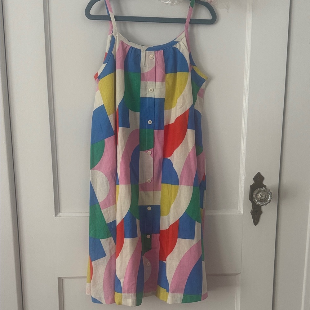 Hanna Andersson Colorful Geometric Kids Dress